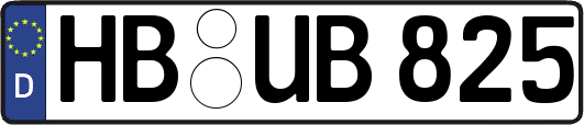 HB-UB825