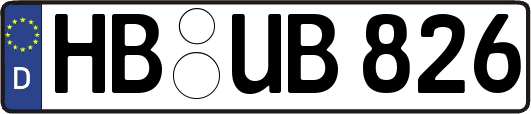 HB-UB826