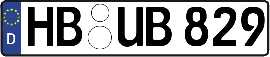 HB-UB829