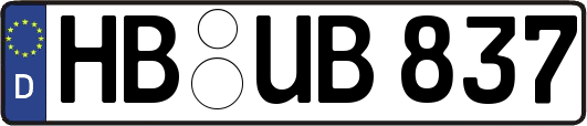 HB-UB837