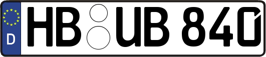 HB-UB840