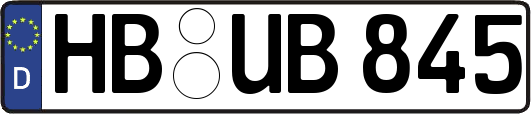HB-UB845