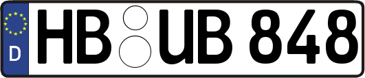 HB-UB848