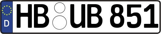 HB-UB851