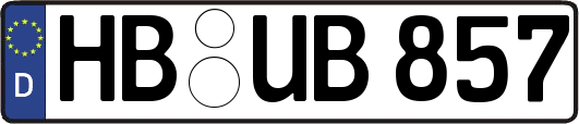 HB-UB857