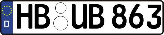 HB-UB863