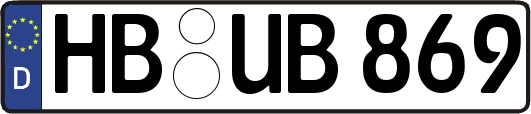 HB-UB869