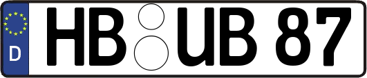 HB-UB87