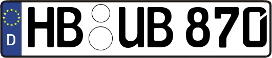 HB-UB870