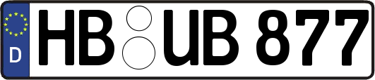 HB-UB877