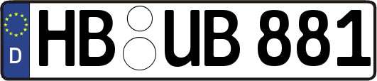 HB-UB881