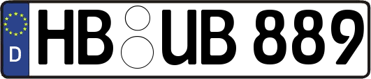 HB-UB889