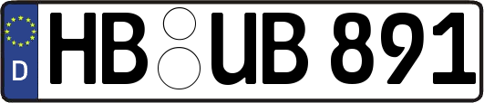 HB-UB891