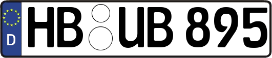 HB-UB895