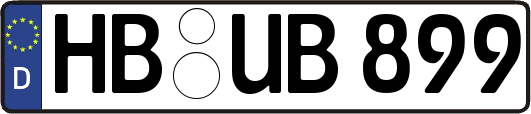 HB-UB899