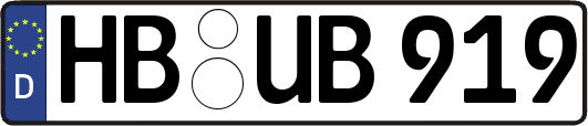HB-UB919