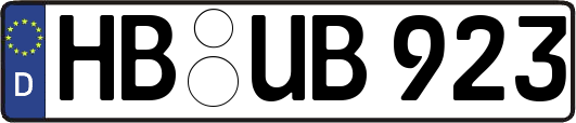 HB-UB923
