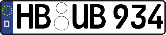 HB-UB934