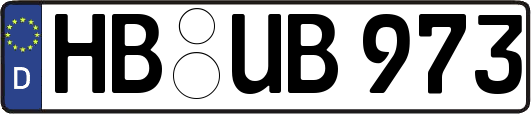 HB-UB973
