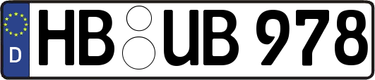HB-UB978