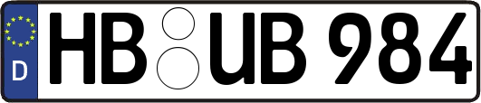 HB-UB984