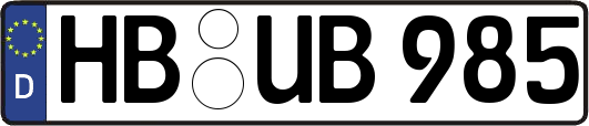 HB-UB985