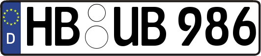 HB-UB986