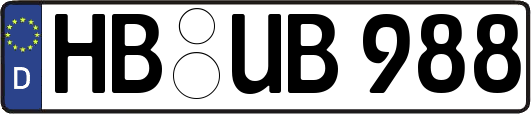 HB-UB988