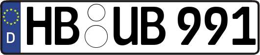 HB-UB991