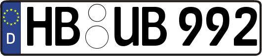 HB-UB992