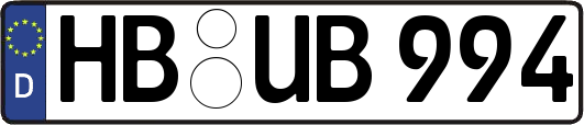 HB-UB994