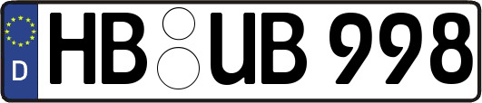 HB-UB998