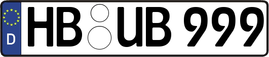 HB-UB999