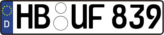 HB-UF839