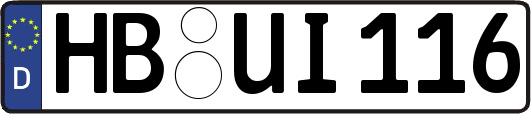 HB-UI116