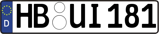 HB-UI181