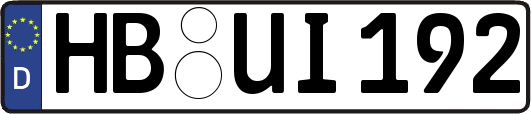 HB-UI192