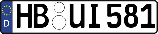 HB-UI581