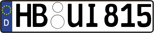 HB-UI815