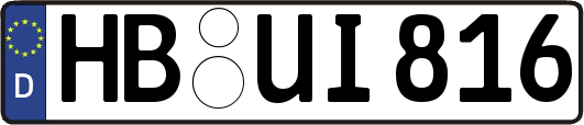 HB-UI816