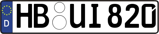 HB-UI820