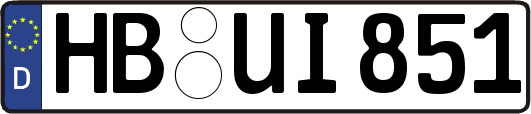 HB-UI851