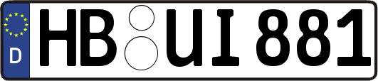 HB-UI881
