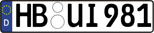 HB-UI981
