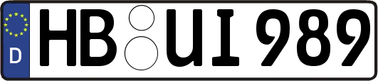 HB-UI989