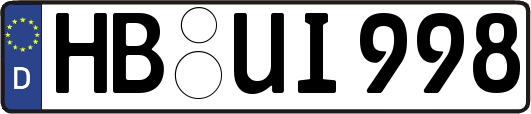 HB-UI998