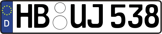 HB-UJ538