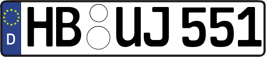 HB-UJ551