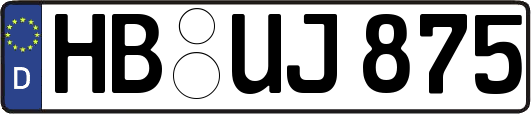 HB-UJ875