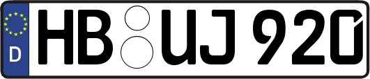 HB-UJ920